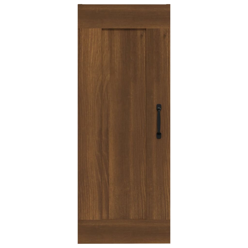 Hängeschrank Braun Eichen-Optik 35x34x90 cm Holzwerkstoff - Pazzar.ch