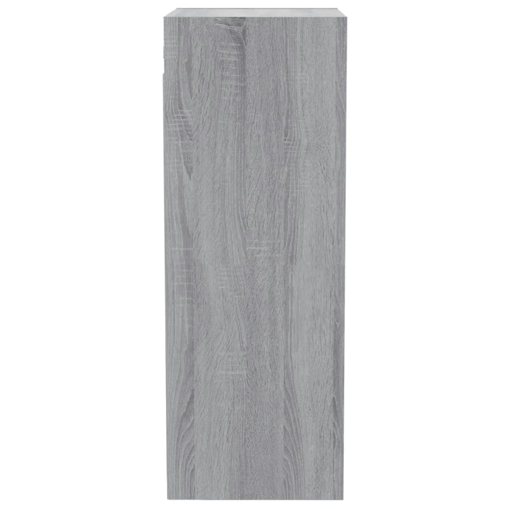 Wandschrank Grau Sonoma 34,5x32,5x90 cm Holzwerkstoff - Pazzar.ch