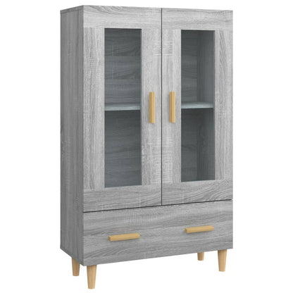 Highboard Grau Sonoma 70x31x115 cm Holzwerkstoff - Pazzar.ch