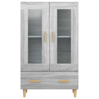 Highboard Grau Sonoma 70x31x115 cm Holzwerkstoff - Pazzar.ch