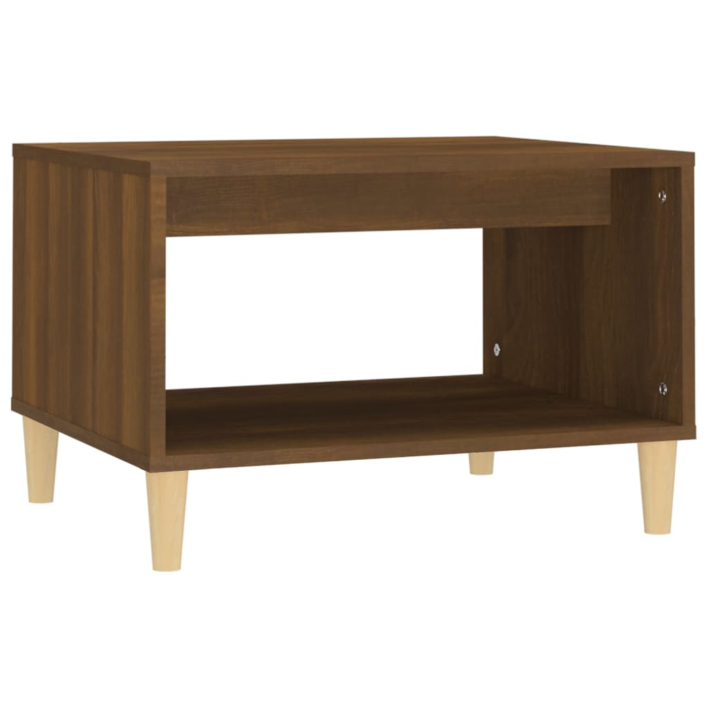 Couchtisch Braun Eichen-Optik 60x50x40 cm Holzwerkstoff - Pazzar.ch