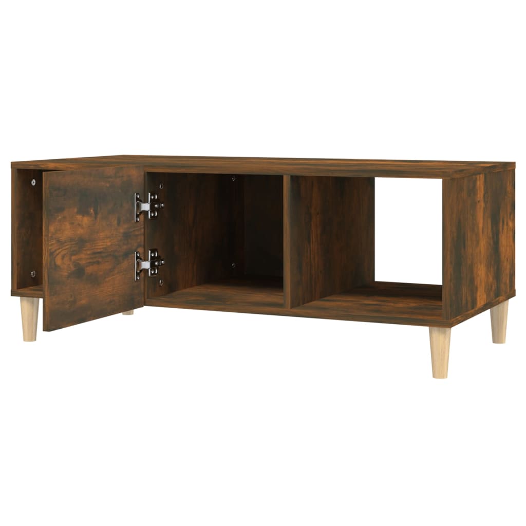 Couchtisch Räuchereiche 102x50x40 cm Holzwerkstoff - Pazzar.ch