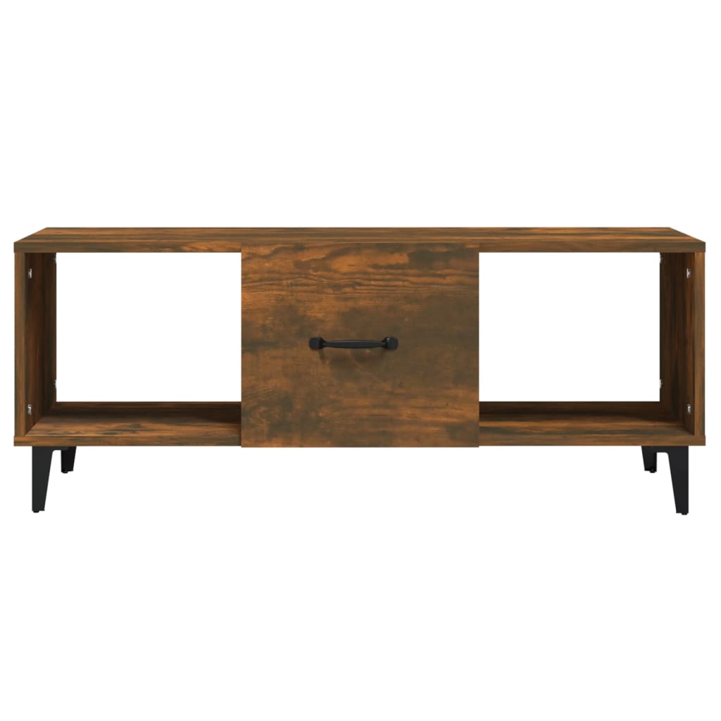 Couchtisch Räuchereiche 102x50x40 cm Holzwerkstoff - Pazzar.ch