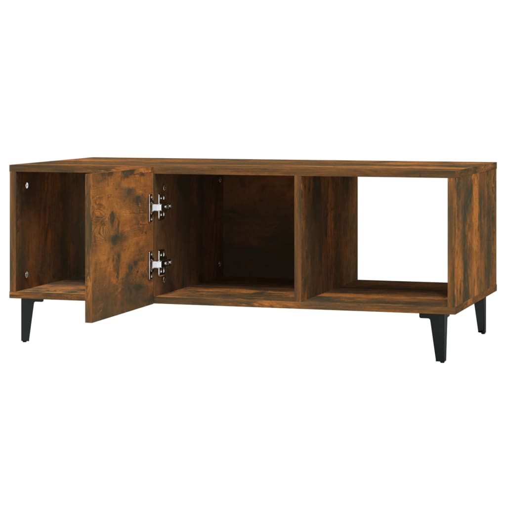 Couchtisch Räuchereiche 102x50x40 cm Holzwerkstoff - Pazzar.ch