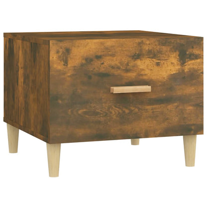 Couchtisch Räuchereiche 50x50x40 cm Holzwerkstoff - Pazzar.ch