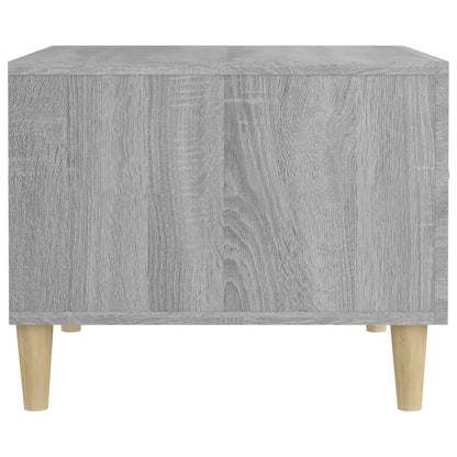 Couchtisch Grau Sonoma 50x50x40 cm Holzwerkstoff - Pazzar.ch