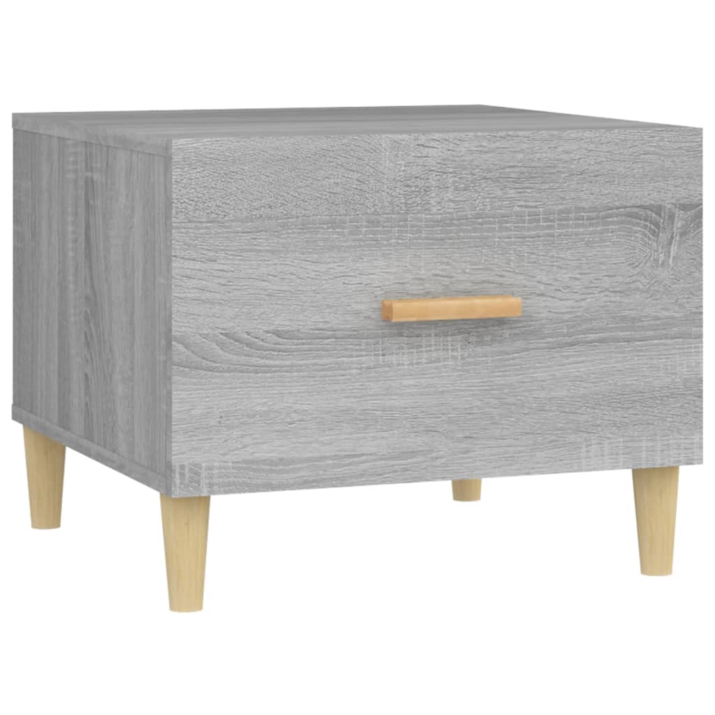 Couchtische 2 Stk. Grau Sonoma 50x50x40 cm Holzwerkstoff - Pazzar.ch