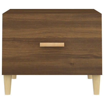 Couchtisch Braun Eiche 50x50x40 cm Holzwerkstoff - Pazzar.ch