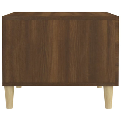 Couchtisch Braun Eiche 50x50x40 cm Holzwerkstoff - Pazzar.ch