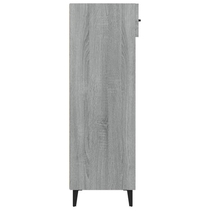 Schuhschrank Grau Sonoma 60x35x105 cm Holzwerkstoff - Pazzar.ch