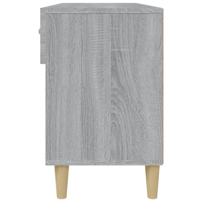 Schuhschrank Grau Sonoma 102x35x55 cm Holzwerkstoff - Pazzar.ch