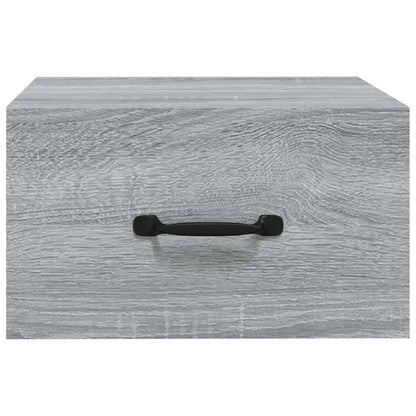 Wand-Nachttische 2 Stk. Grau Sonoma 35x35x20 cm - Pazzar.ch