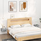 Wand-Nachttische 2 Stk. Grau Sonoma 35x35x20 cm