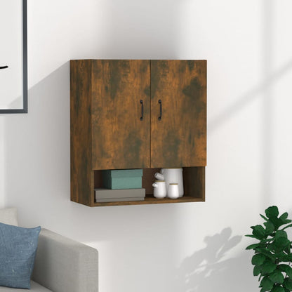 Wandschrank Räuchereiche 60x31x70 cm Holzwerkstoff - Pazzar.ch