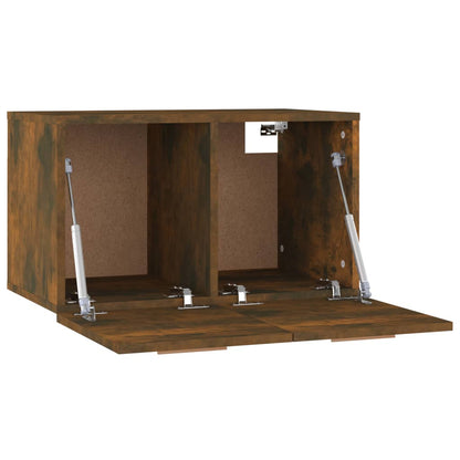 Wandschrank Räuchereiche 60x36,5x35 cm Holzwerkstoff - Pazzar.ch