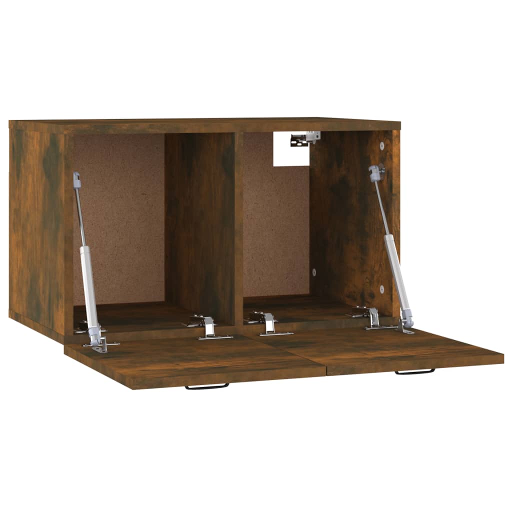 Wandschrank Räuchereiche 60x36,5x35 cm Holzwerkstoff - Pazzar.ch