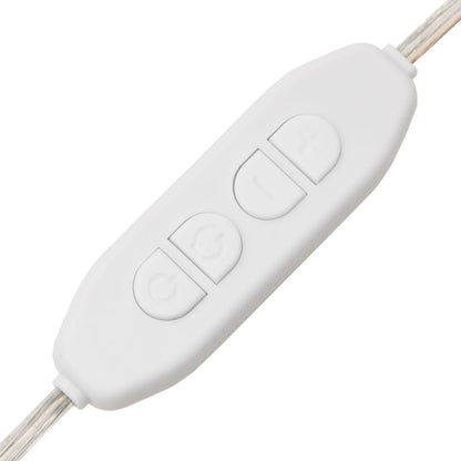 Schminktisch mit LED Räuchereiche 86,5x35x136 cm - Pazzar.ch