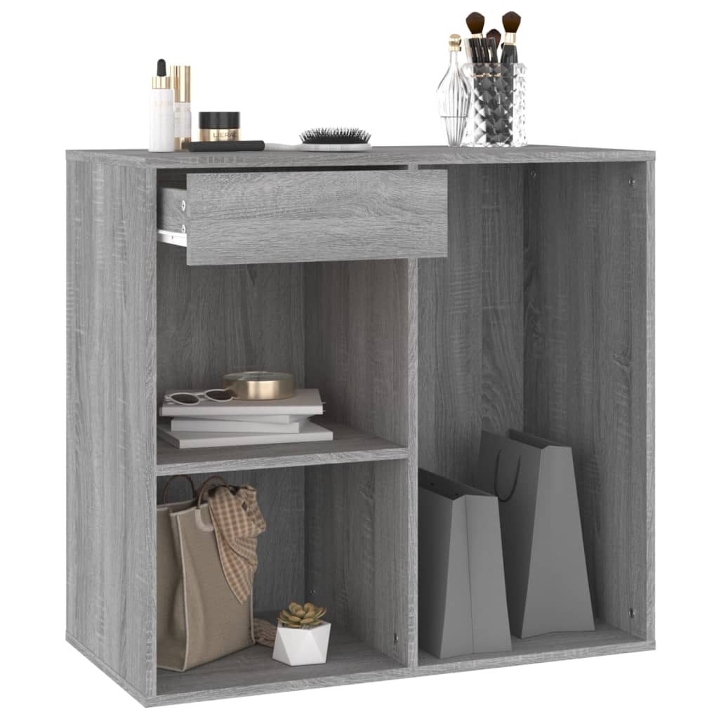 Kosmetikschrank Grau Sonoma 80x40x75 cm Holzwerkstoff - Pazzar.ch