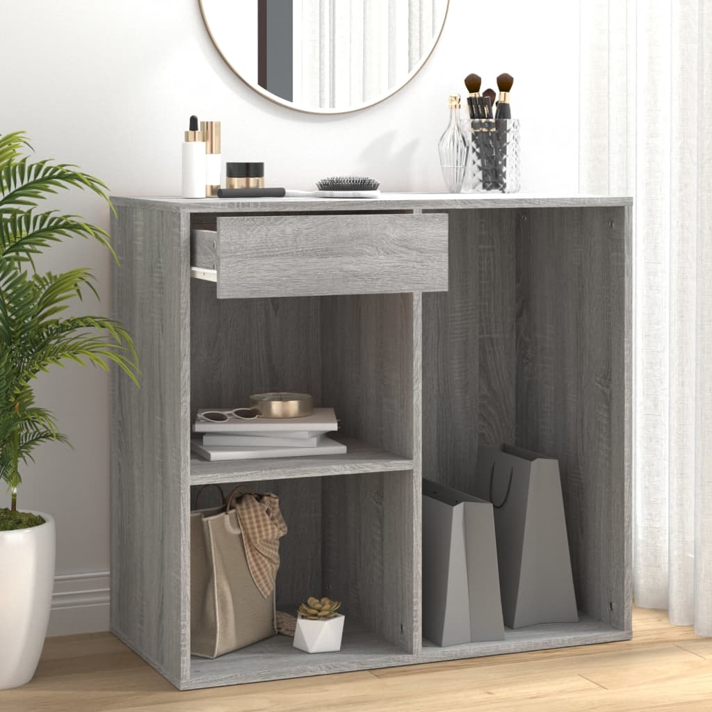 Kosmetikschrank Grau Sonoma 80x40x75 cm Holzwerkstoff - Pazzar.ch