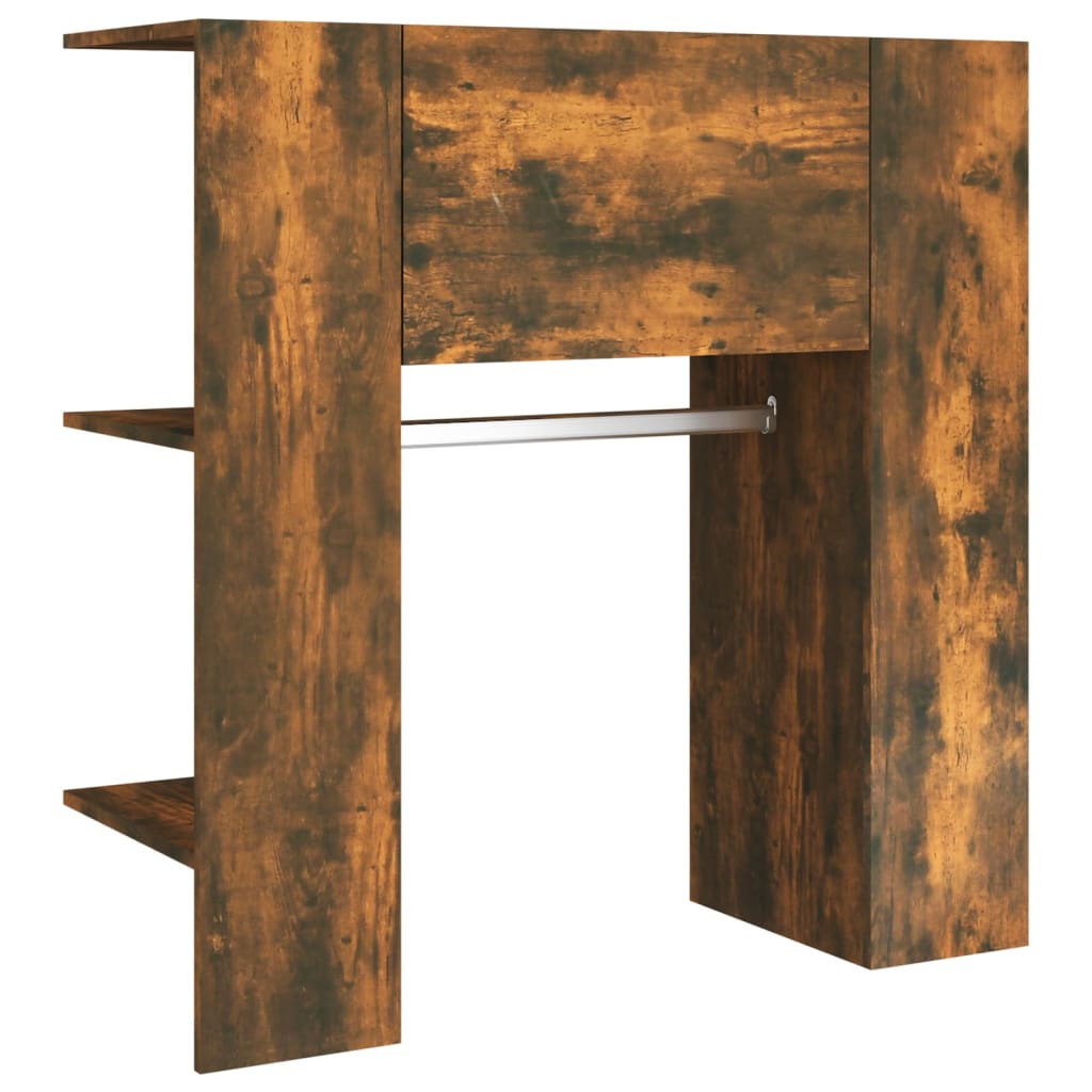 Flurschrank Räuchereiche 97,5x37x99 cm Holzwerkstoff - Pazzar.ch