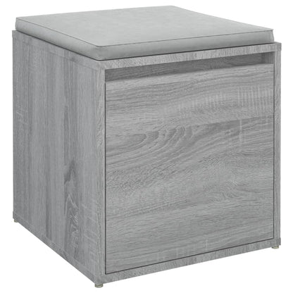 Schubladenbox Grau Sonoma 40,5x40x40 cm Holzwerkstoff - Pazzar.ch