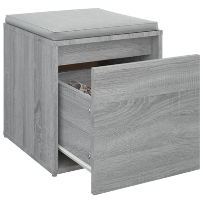 Schubladenbox Grau Sonoma 40,5x40x40 cm Holzwerkstoff - Pazzar.ch