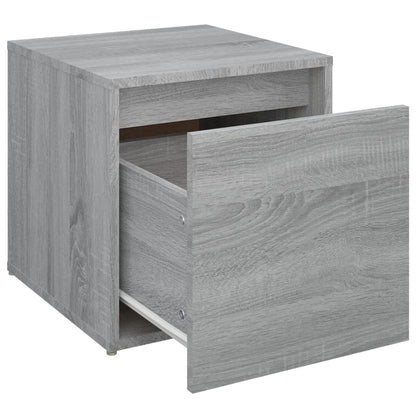 Schubladenbox Grau Sonoma 40,5x40x40 cm Holzwerkstoff - Pazzar.ch