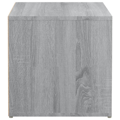 Schubladenbox Grau Sonoma 40,5x40x40 cm Holzwerkstoff - Pazzar.ch