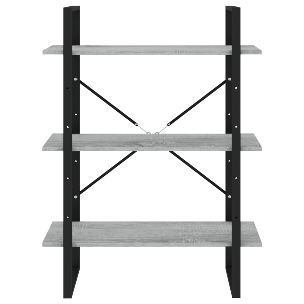 Bücherregal Grau Sonoma 100x30x105 cm Holzwerkstoff - Pazzar.ch