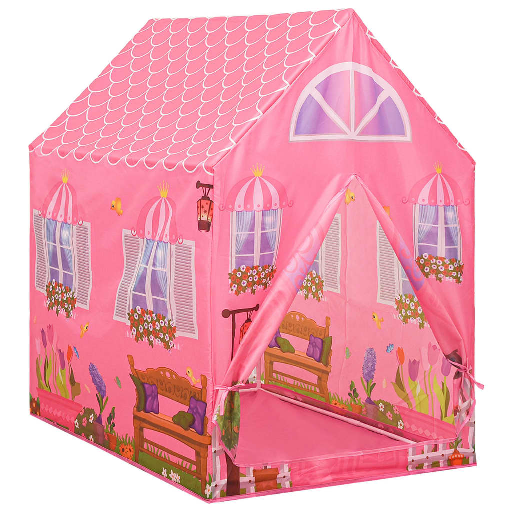 Spielzelt für Kinder Rosa 69x94x104 cm - Pazzar.ch