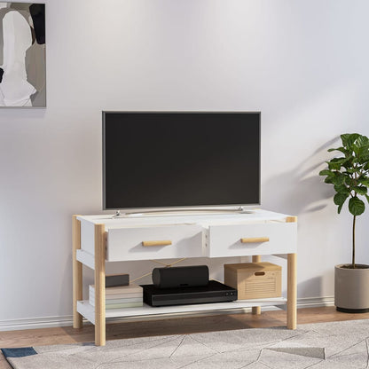 TV-Schrank Weiß 82x38x45 cm Holzwerkstoff - Pazzar.ch