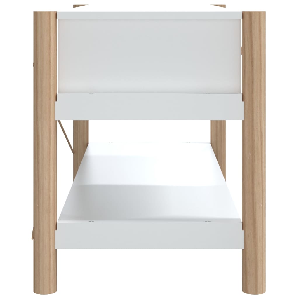 TV-Schrank Weiß 82x38x45 cm Holzwerkstoff - Pazzar.ch
