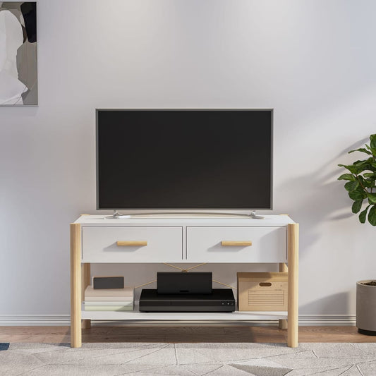 TV-Schrank Weiß 82x38x45 cm Holzwerkstoff - Pazzar.ch