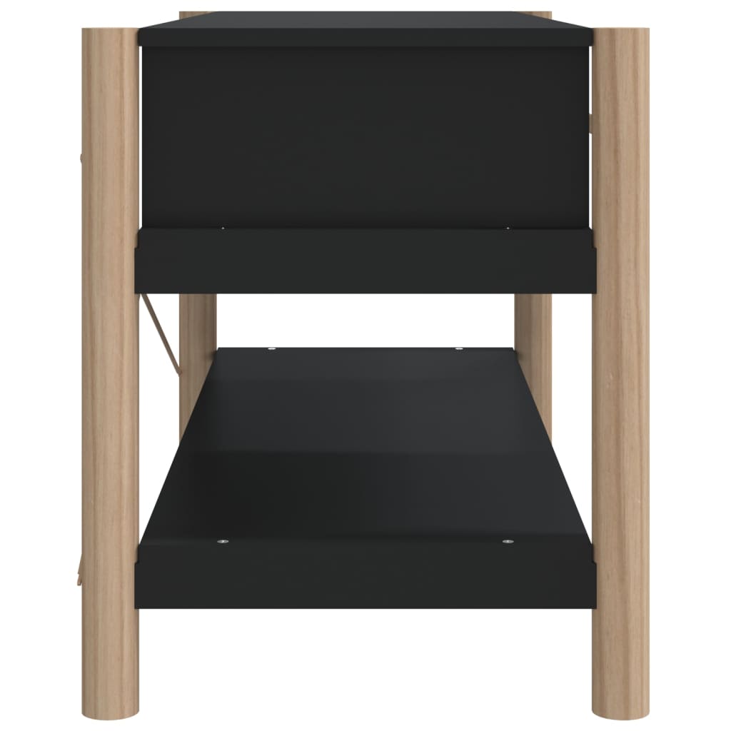 TV-Schrank Schwarz 82x38x45 cm Holzwerkstoff - Pazzar.ch