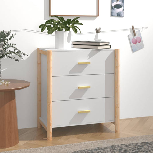Sideboard Weiß 62x38x70 cm Holzwerkstoff - Pazzar.ch
