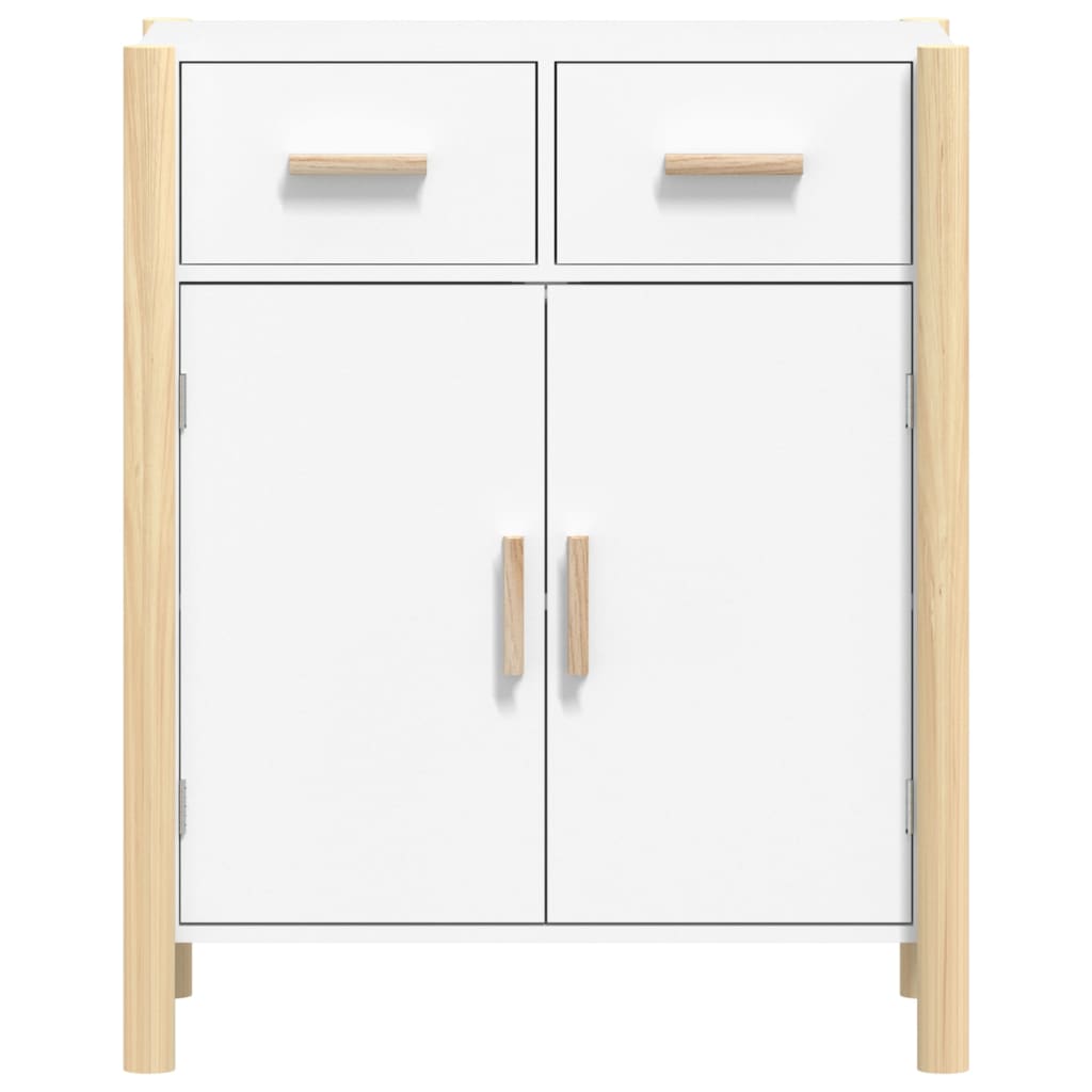 Sideboard Weiß 62x38x75 cm Holzwerkstoff - Pazzar.ch