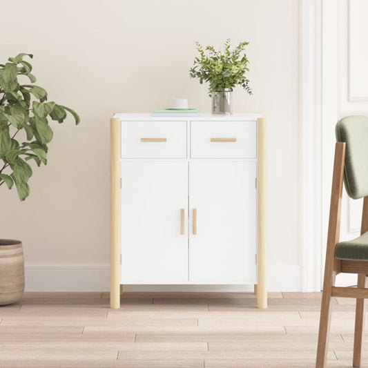 Sideboard Weiß 62x38x75 cm Holzwerkstoff - Pazzar.ch
