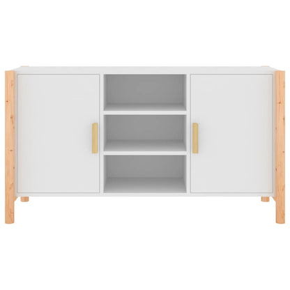 Sideboard Weiß 107x38x60 cm Holzwerkstoff - Pazzar.ch