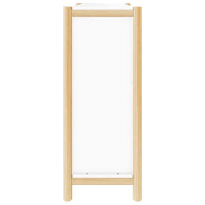 Schuhschrank Weiß 57,5x33x80 cm Holzwerkstoff - Pazzar.ch