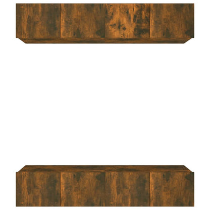 TV-Schränke 4 Stk. Sonoma-Eiche 80x30x30 cm Holzwerkstoff - Pazzar.ch