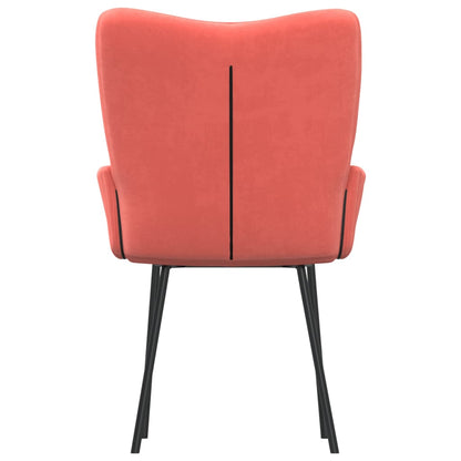 Esszimmerstühle 2 Stk. Rosa Samt - Pazzar.ch