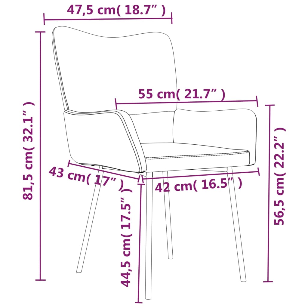 Esszimmerstühle 2 Stk. Rosa Samt - Pazzar.ch