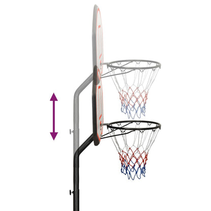 Basketballständer Schwarz 237-307 cm Polyethylen - Pazzar.ch