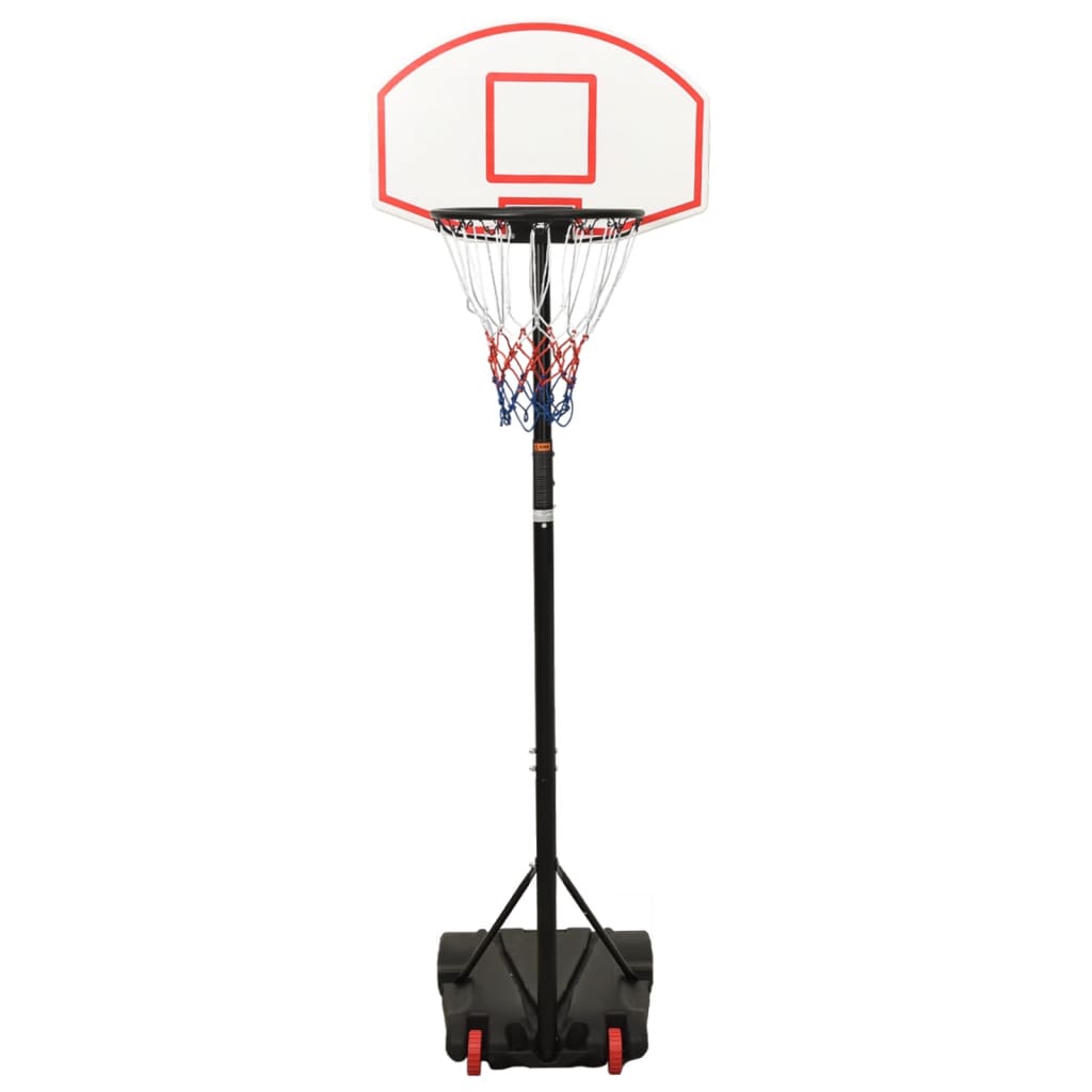 Basketballständer Weiß 216-250 cm Polyethylen - Pazzar.ch
