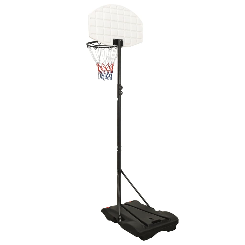 Basketballständer Weiß 216-250 cm Polyethylen - Pazzar.ch