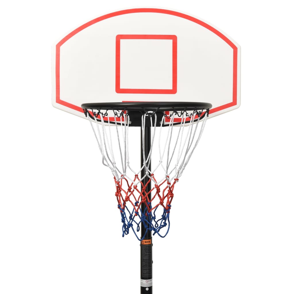 Basketballständer Weiß 216-250 cm Polyethylen - Pazzar.ch
