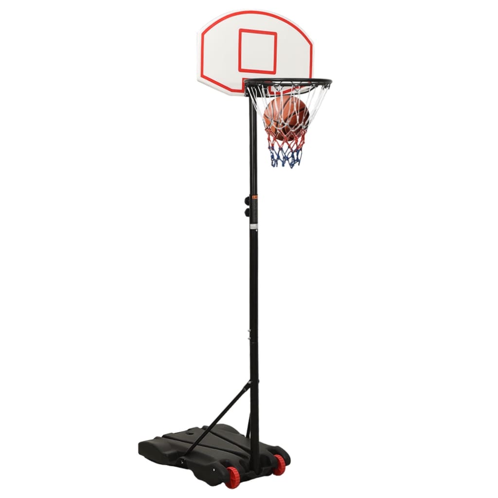 Basketballständer Weiß 216-250 cm Polyethylen - Pazzar.ch