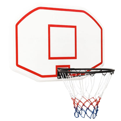 Basketballkorb Weiß 109x71x3 cm Polyethylen - Pazzar.ch