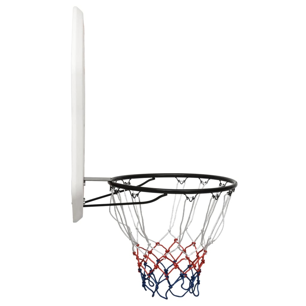 Basketballkorb Weiß 109x71x3 cm Polyethylen - Pazzar.ch