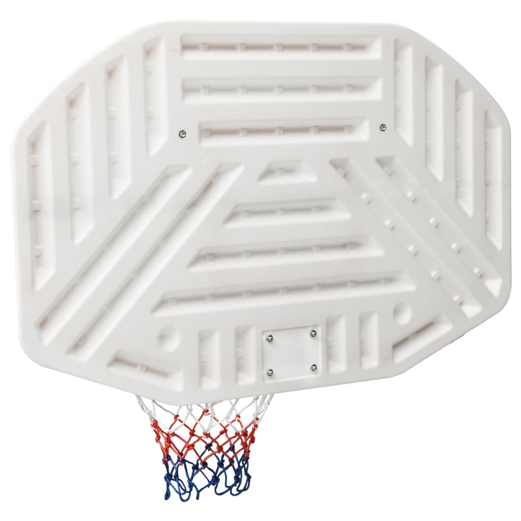 Basketballkorb Weiß 109x71x3 cm Polyethylen - Pazzar.ch